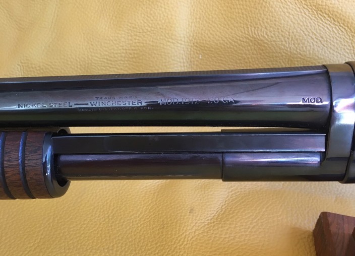 Winchester Mod 12 , 20 Ga 2 ½” chambers . Made in 1916.