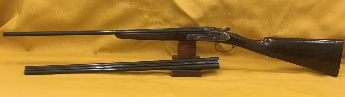 AYA No 2 two barrel set 410 bore 3” with #25 engraving upgrade