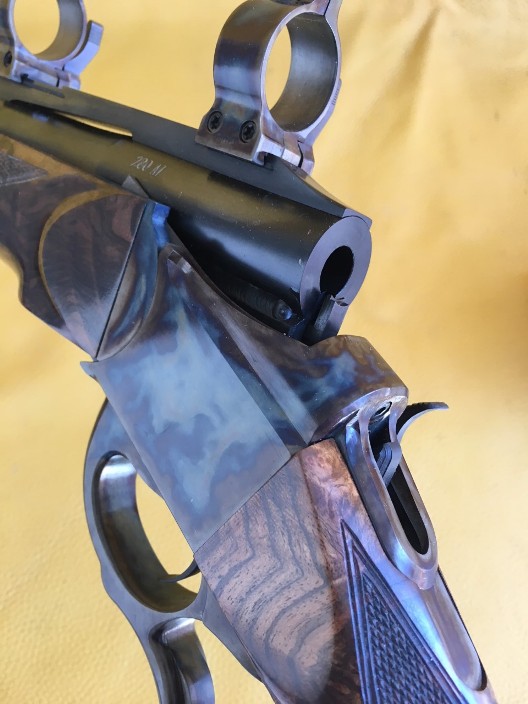 Luxus Arms Mod 11, break open single shot in 280 Ackley Imp.