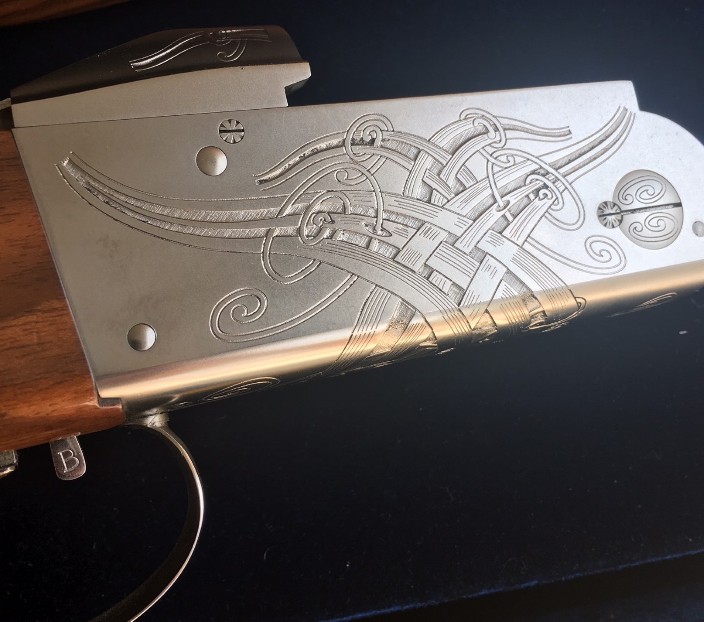 Krieghoff K80 Celtic scroll with Kolar tubes set