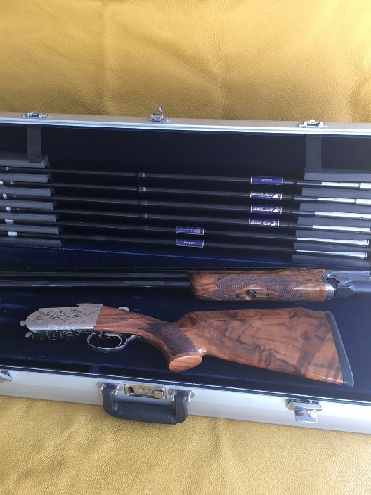 Krieghoff K80 Celtic scroll with Kolar tubes set