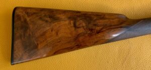 J. Woodward hammer side lever 12 Ga.
